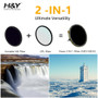 H&Y HD Nova-Series Magnetic Variable ND3-32 + CPL Filter 可調式減光偏光鏡 (77mm) official image 02