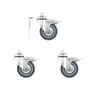 Manfrotto 104 Wheel Set 75mm with Brakes 75mm煞車腳輪三個裝 圖片 2