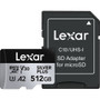 Lexar Professional SILVER PLUS microSDXC UHS-I Card 記憶卡 (512GB) 產品圖片