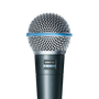 Shure BETA 58A 耐凹鋼網罩近攝