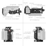 SmallRig 6779 Sony FX5 手持套籠連 D-Style 頂部手柄及 V-Mount 電池板 配置示例