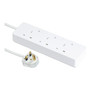 Schneider Electric 施耐德電氣 TSH33_3_WE_C5 AvatarOn Extend Extension Socket 三位獨立開關安全插座 (白色)