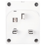 Schneider Electric 施耐德電氣 E13FA3W 13A 3 Way Fused Adaptor 3位保險絲萬能插蘇 product image 2