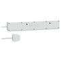 Schneider Electric 施耐德電氣 TSB34ACCUSB_3_WE Easy Series Basic Extend 13A 4 Gang Extension Socket 四位拖板連USB插座