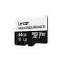 Lexar High-Endurance microSDXC UHS-I Card 記憶卡 (64GB)
