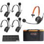 Saramonic WiTalk9 X-5S 5人單耳無線全雙工對講系統｜完整套裝圖