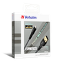 Verbatim 66118 Tough Max USB-A 至 Lightning MFi 充電線 2m - 黑色 — 包裝圖 1