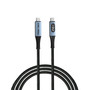 Verbatim 31849 USB4 40Gbps 240W USB-C 顯示充電線 1.2m - 黑色