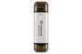 Transcend 創見 ESD310 USB-A／USB-C 雙接頭外置 SSD - 2TB 銀色