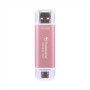 Transcend 創見 ESD310 USB-A／USB-C 雙接頭外置 SSD - 512GB 粉紅色