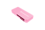 Transcend 創見 RDF5 USB-A SD／microSD 讀卡器 - 粉紅色