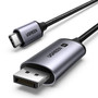 Ugreen 綠聯 CM556 USB-C to DisplayPort 1.4 Cable 8K 編織影音線 2M