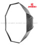 Jinbei金貝 K傘型八角柔光箱連網格90cm (Bowens)