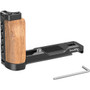 SmallRig L-Shape Wooden Grip with Cold Shoe for Sony ZV1 Camera 2936