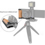 SmallRig L-Shape Wooden Grip with Cold Shoe for Sony ZV1 Camera 2936