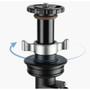Leofoto GC-364C Geared Center Column for Tripod with 75mm Bowl Adapter 齒輪快速定位微調中軸