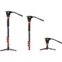 iFootage 印跡 CB3 C180F K5 Carbon Fiber Monopod Kit 扳扣碳纖維獨腳架套裝
