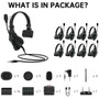 Hollyland Solidcom C1-HUB8S Intercom System with HUB Base 頭戴一體式無線對話系統