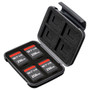 Hakuba 白馬 DMC-20WSDBK SD / MicroSD 記憶卡盒 (黑色)
