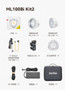 Godox 神牛 ML100Bi Kit 2 外拍專業 LED 雙色補光燈 Godox 神牛 ML100Bi Kit 2 外拍專業 LED 雙色補光燈