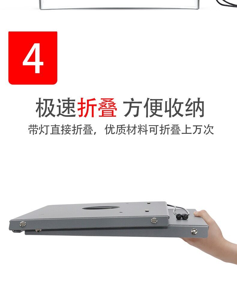 sanoto 摺疊式LED摄影棚 08