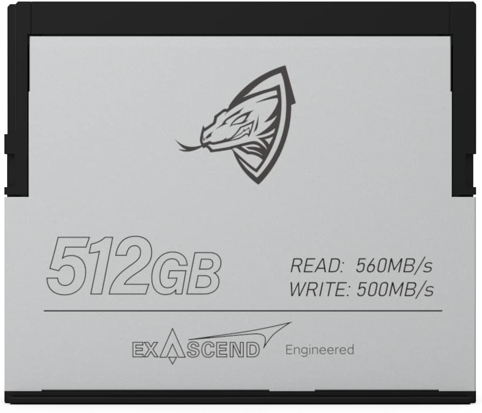 Exascend Archon CFast Memory Card 2.0 記憶卡 (512GB)