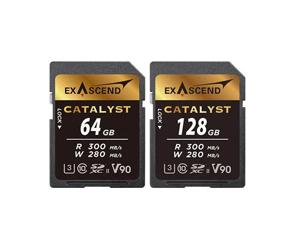 Exascend Catalyst UHS-II V90 SD Card 記憶卡