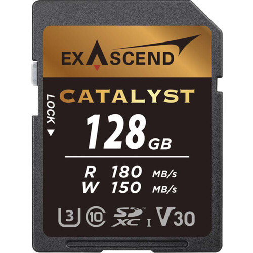Exascend Catalyst UHS-I V30 SD Card 記憶卡 (128GB)