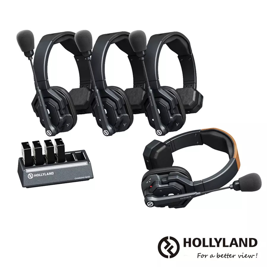 Hollyland Solidcom SE 3S 1.9G Full-Duplex Intercom System 全雙工抗噪無線通話系統