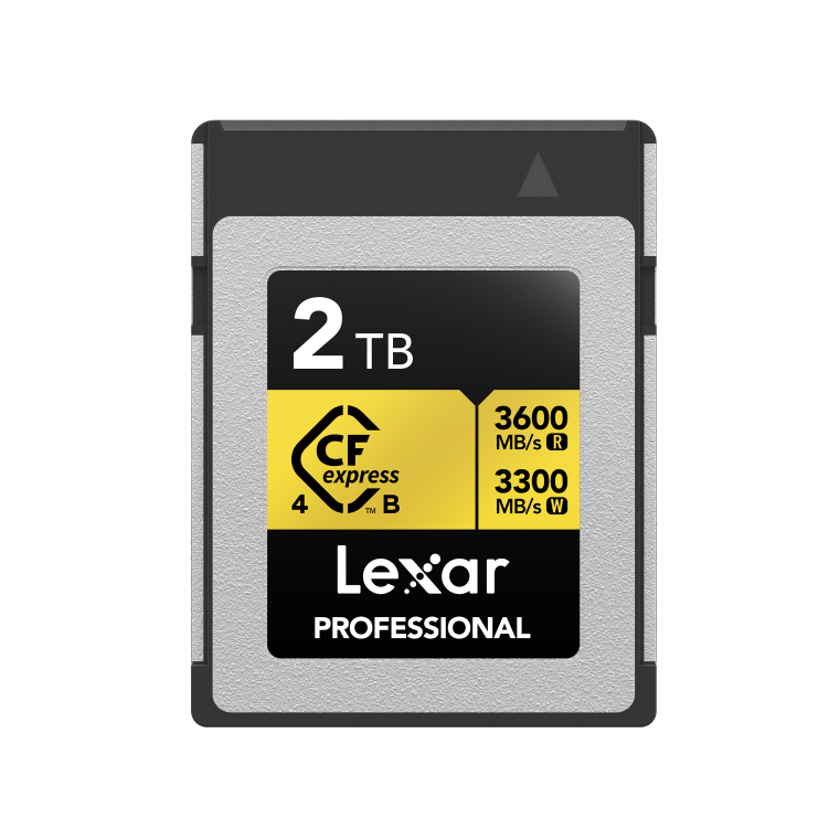 Lexar Professional Gold CFexpress 4.0 Type B Card 2TB 記憶卡
