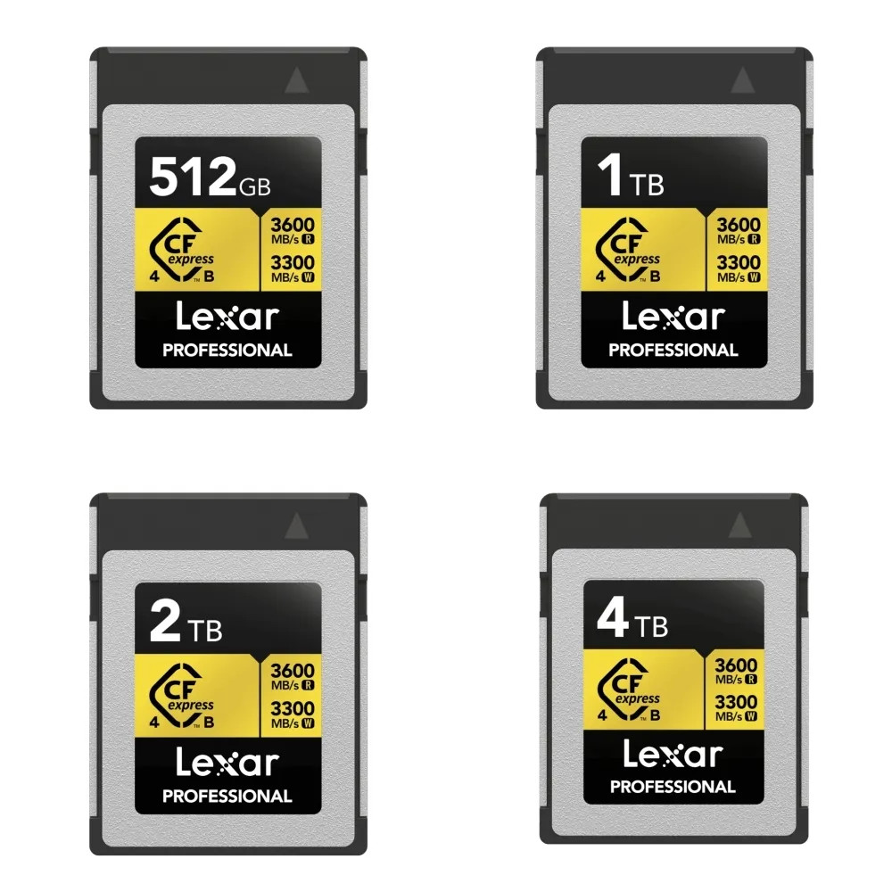 Lexar Professional Gold CFexpress 4.0 Type B Card 記憶卡