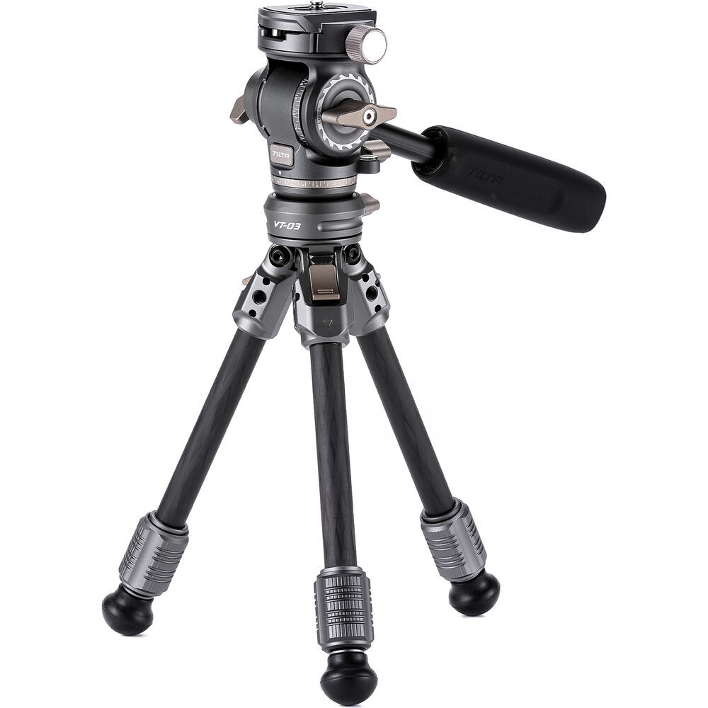 Tilta 鐵頭 TT-VT03-FB-SG Tabletop Video Tripod 桌面三腳架連油壓雲台