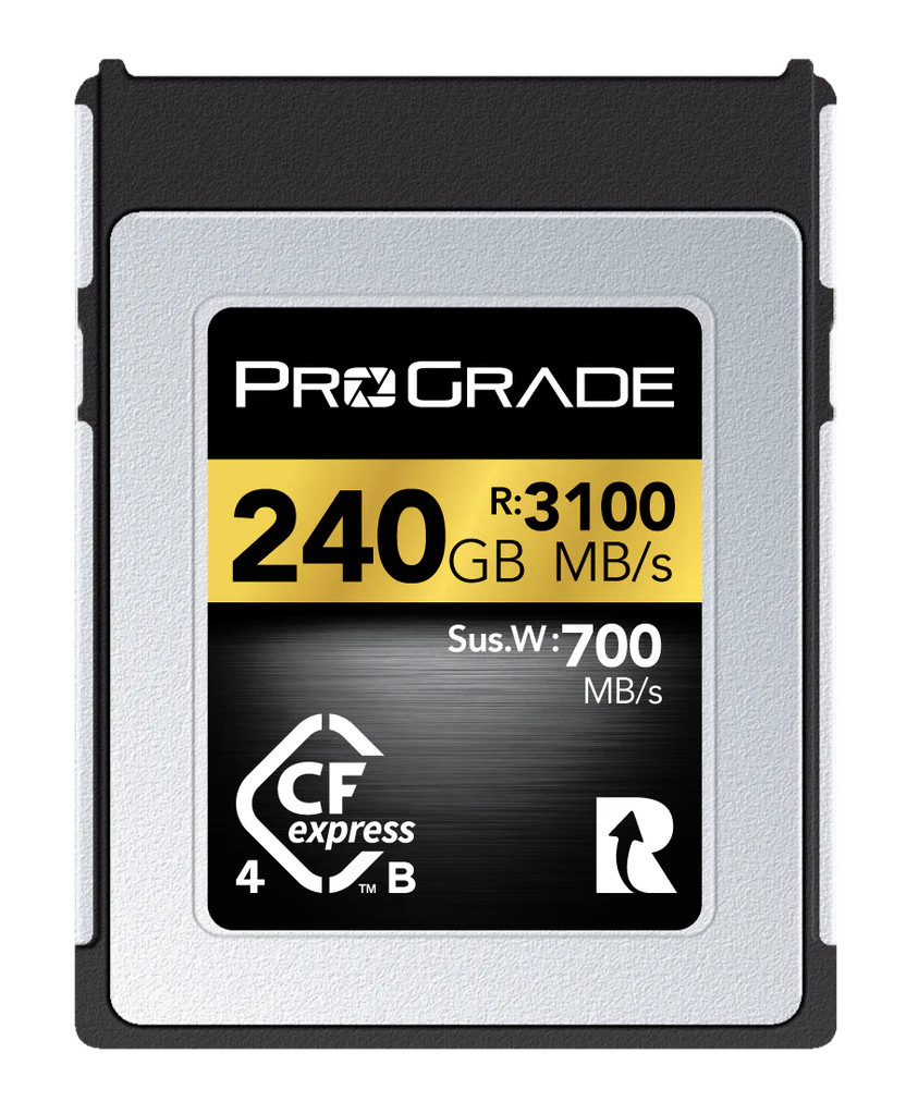 ProGrade Digital CFexpress Type B 4.0 Memory Card Gold 記憶卡 (240GB)