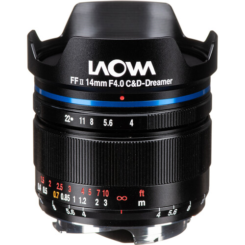 LAOWA 14mm f/4 零變形全畫幅超廣角鏡頭 Leica M 黑色