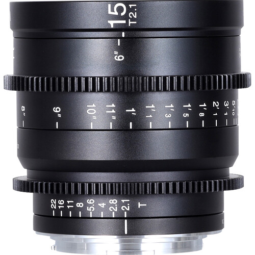 LAOWA 15mm T2.1 零變形電影鏡頭