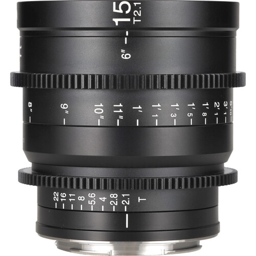 LAOWA 15mm T2.1 零變形電影鏡頭 Nikon Z (米+英尺)