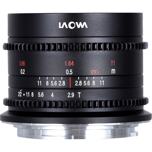 LAOWA 9mm T2.9 零變形電影鏡頭 Canon RF