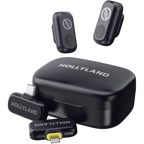 Hollyland LARK A1 Combo 2-Person Wireless Microphone System (Space Grey) 雙人無線麥克風套裝 (太空灰)