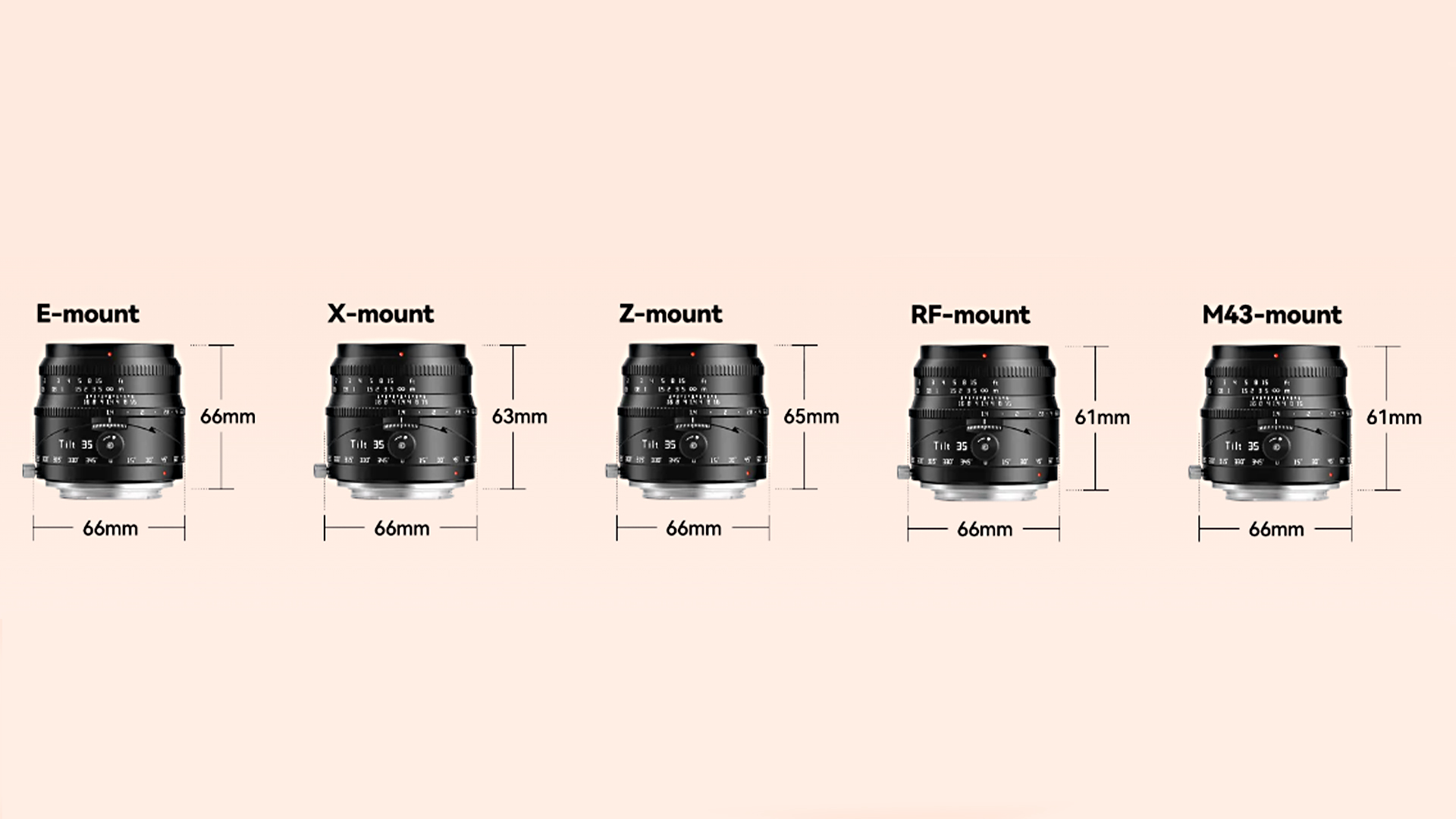 TTArtisan 銘匠 35mm F/1.4 Tilt APS-C Lens 移軸鏡頭