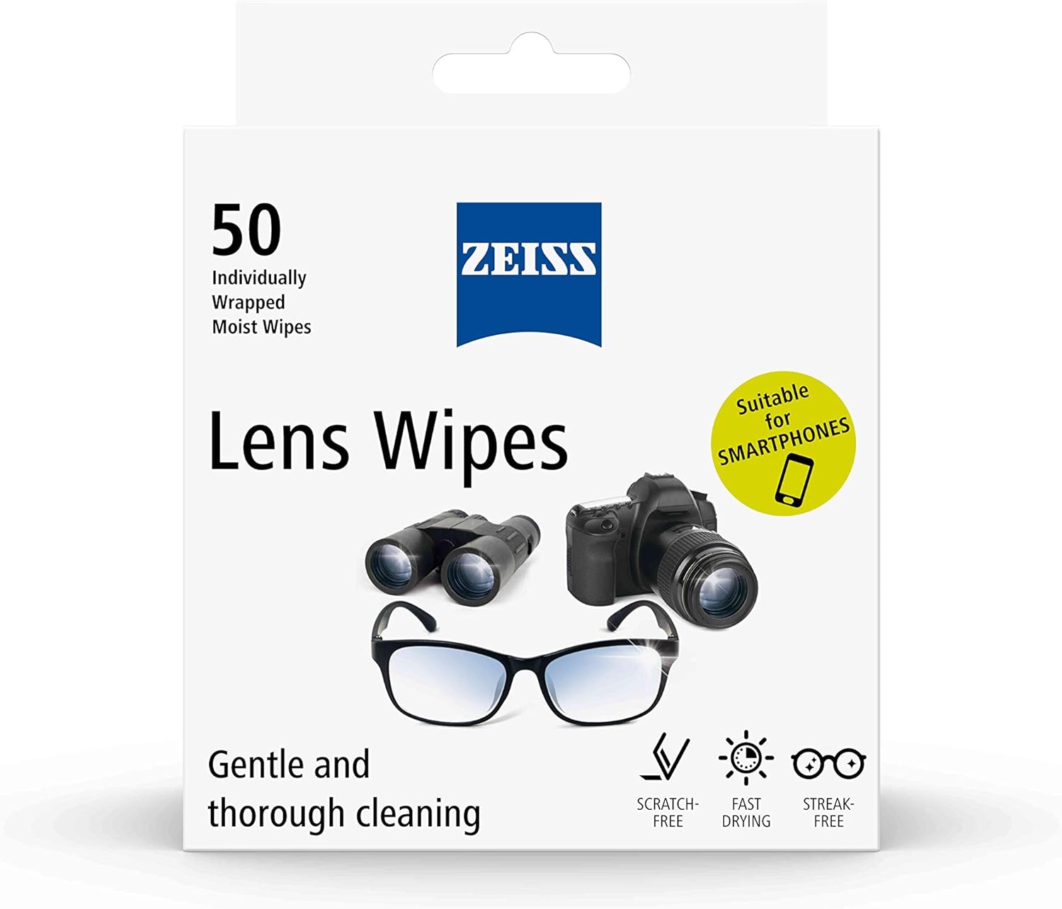 Zeiss Lens Wipes 50-Pack 鏡頭濕紙巾 (50 片裝) Zeiss Lens Wipes 50-Pack 鏡頭濕紙巾 (50 片裝)
