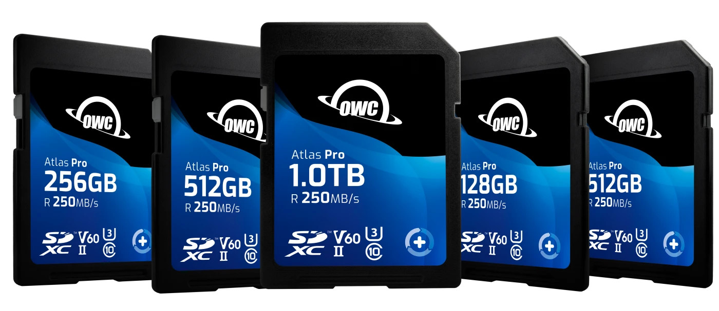 OWC Atlas Pro SDXC UHS-II V60 Memory Card 記憶卡