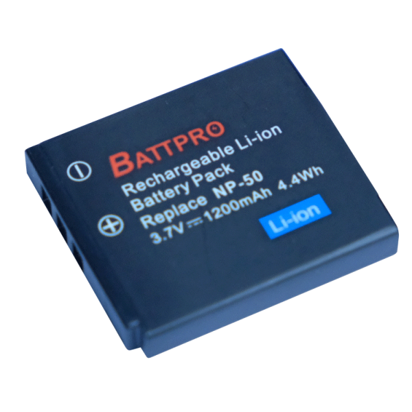 Battpro Fujifilm NP-50 Rechargeable Li-ion Battery Pack 充電池