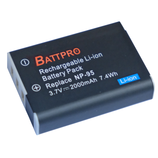 Battpro Fujifilm NP-95 Rechargeable Li-ion Battery Pack 充電池 Battpro Fujifilm NP-95 Rechargeable Li-ion Battery Pack 充電池