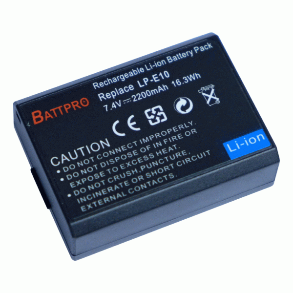 Battpro Canon LP-E10 Rechargeable Li-ion Battery Pack 充電池 Battpro Canon LP-E10 Rechargeable Li-ion Battery Pack 充電池