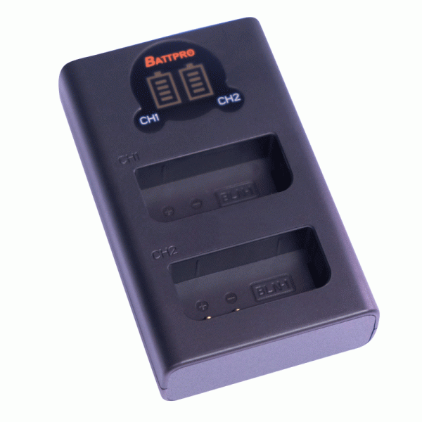 Battpro Olympus BLN-1 USB Charger 雙位電池充電器