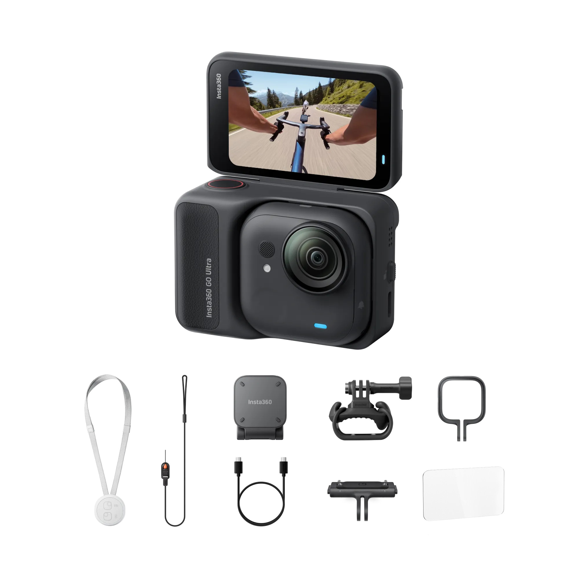 Insta360 GO Ultra Cycling Bundle Black 單車套裝 黑色 Insta360 GO Ultra Cycling Bundle Black 單車套裝 黑色
