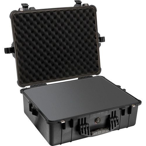 Pelican 1600 WF Protector Case Black 安全箱