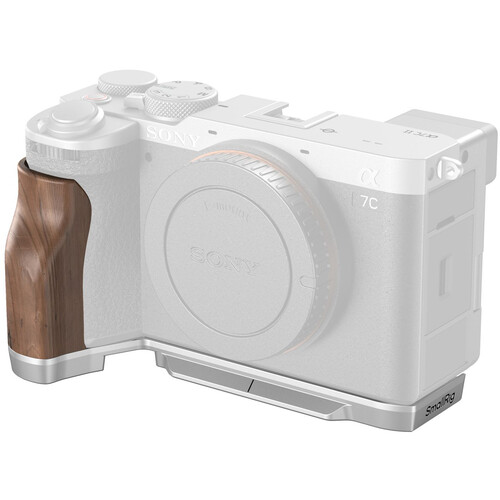 SmallRig 4796B L-Shape Mount Plate with Wooden Grip for Sony a7C II & a7CR L型木質手柄安裝板