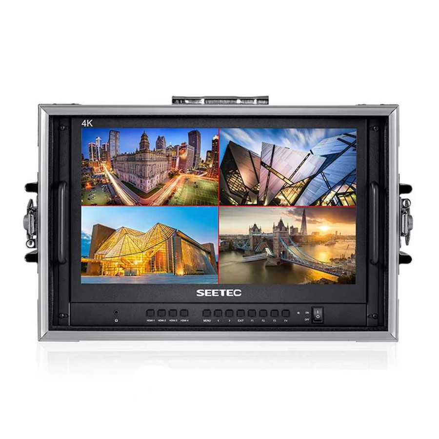 Feelworld Seetec ATEM156-CO 15.6" Live Streaming Broadcast Director Monitor With Carry-on Aluminum Case 廣播級導演監視器 (連鋁製箱套裝)