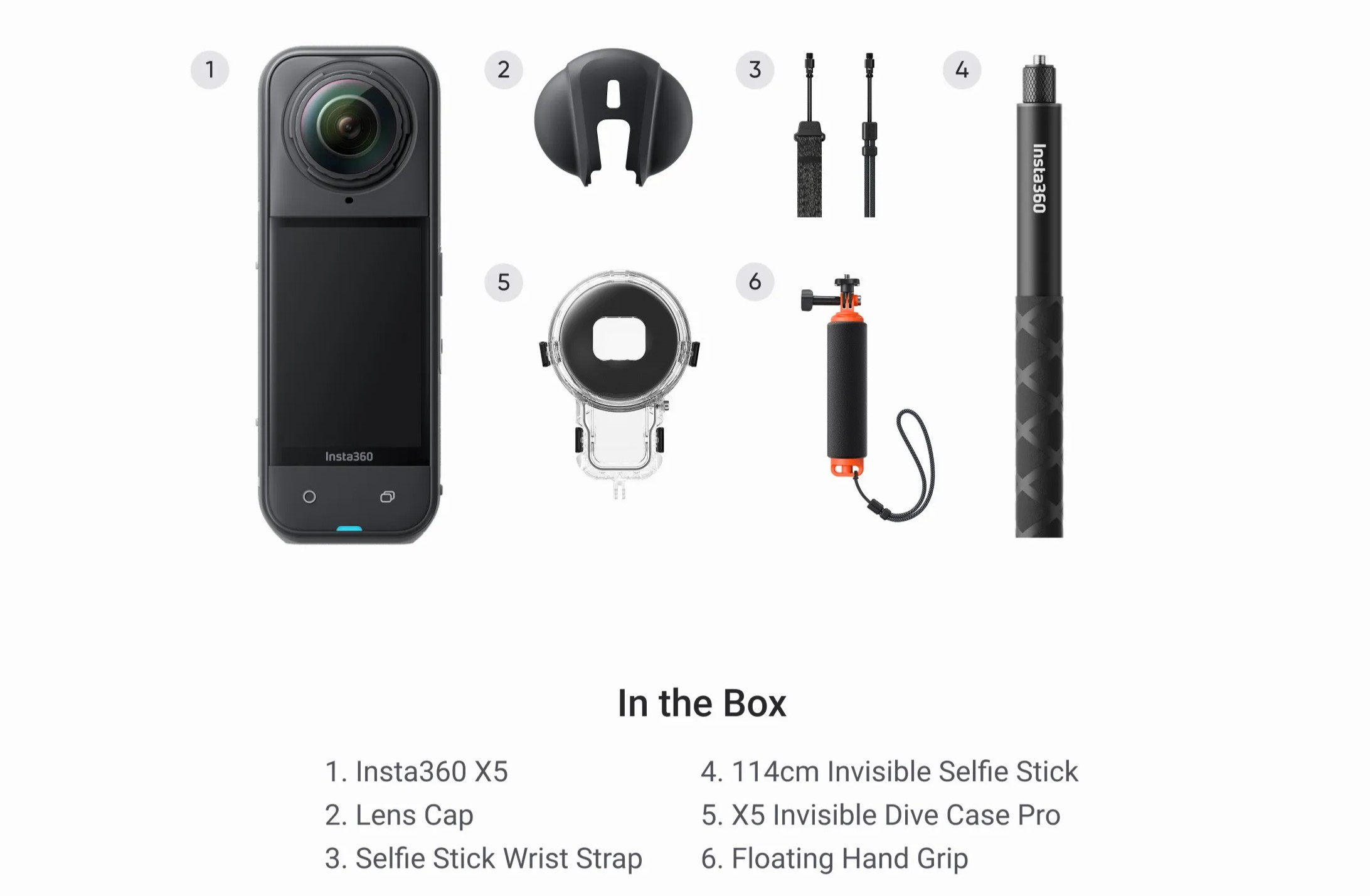 Insta360 X5 Pro Dive Bundle 高級潛水套裝